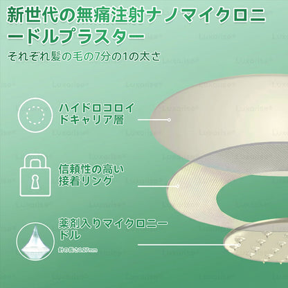 🔖公式ストア Luxarise® モリンガ＆ベルベリン 10-IN-1 高機能ナノマイクロニードルパッチ（1日1回、7日で変化を実感） 肥満・糖尿病・睡眠時無呼吸症候群・関節の悩み向け